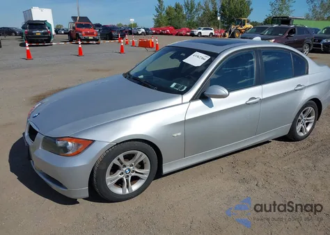 2008 BMW 328I z USA, uszkodzony, nr VIN WBAVC53528F009662